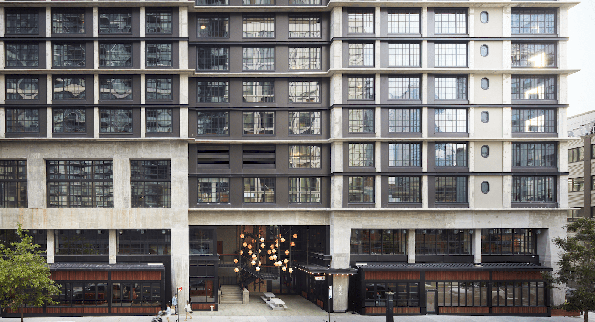 exterior of ace hotel brooklyn
