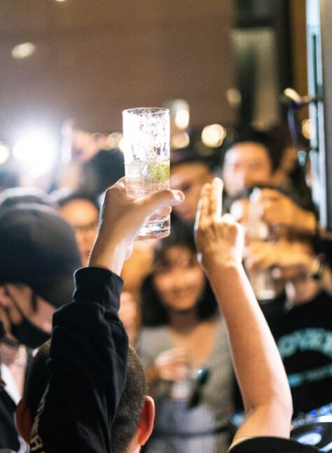 people celebrating